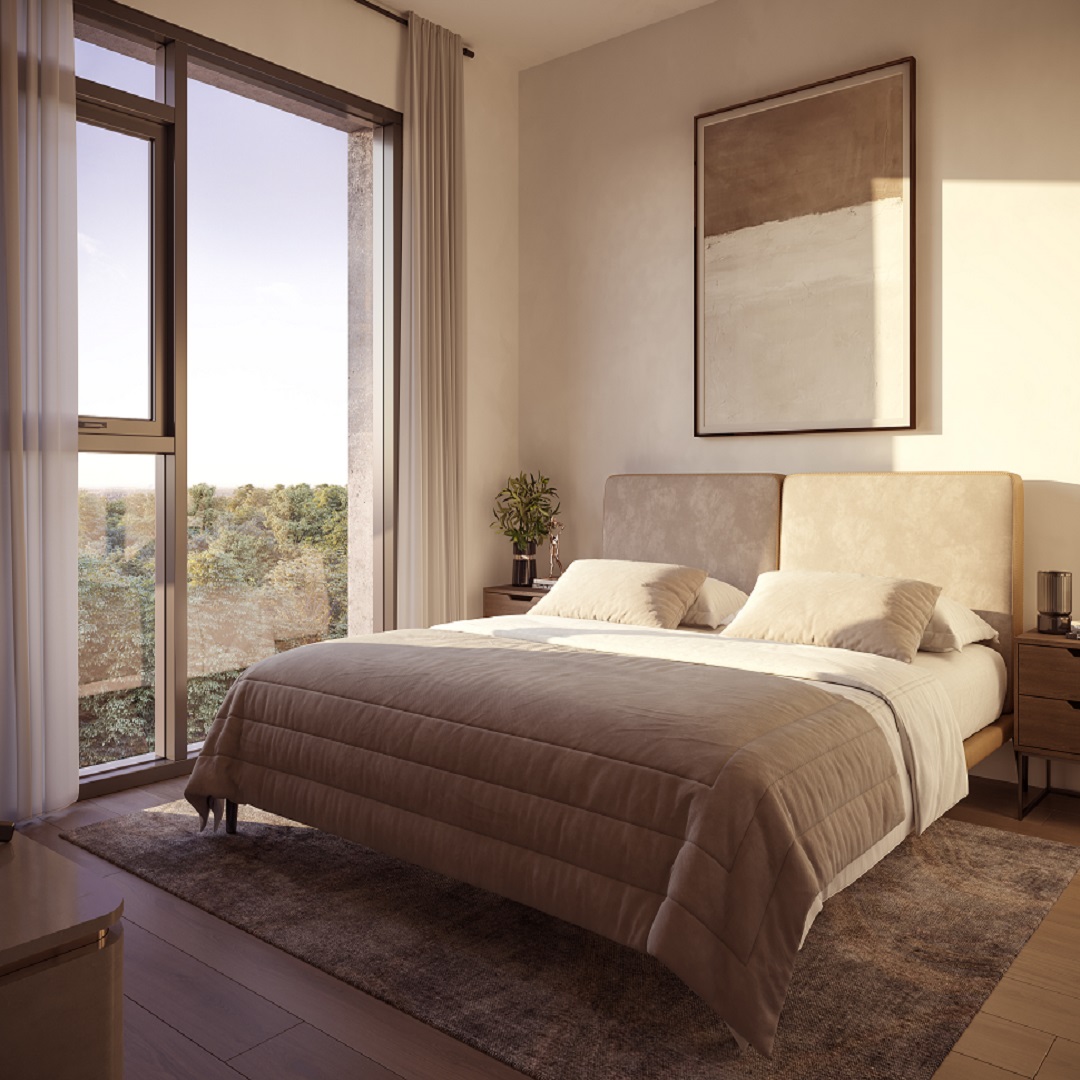 Mile and Creek Bedroom