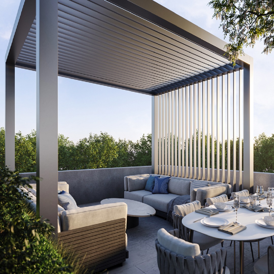 Mile and Creek Clubhouse Rooftop - Daylight