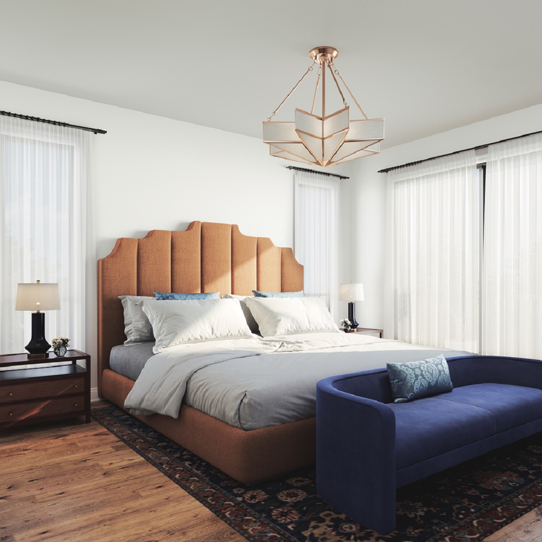 Townhomes at Crosstown bedroom