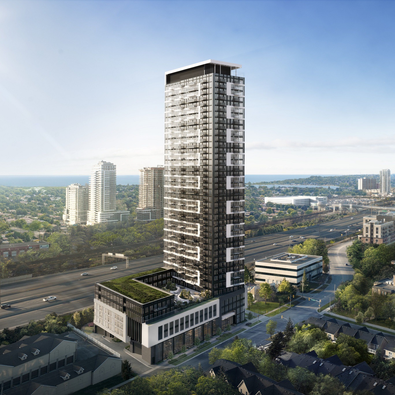 1515 Pickering Parkway arial